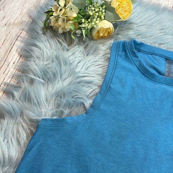 Beyond Yoga Spacedye Blue Featherweight Tank sz XS - Picture 2 of 9
